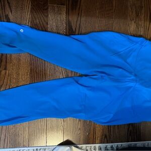 Blue Base Pace HR Lululemon Athletic Leggings - 25"